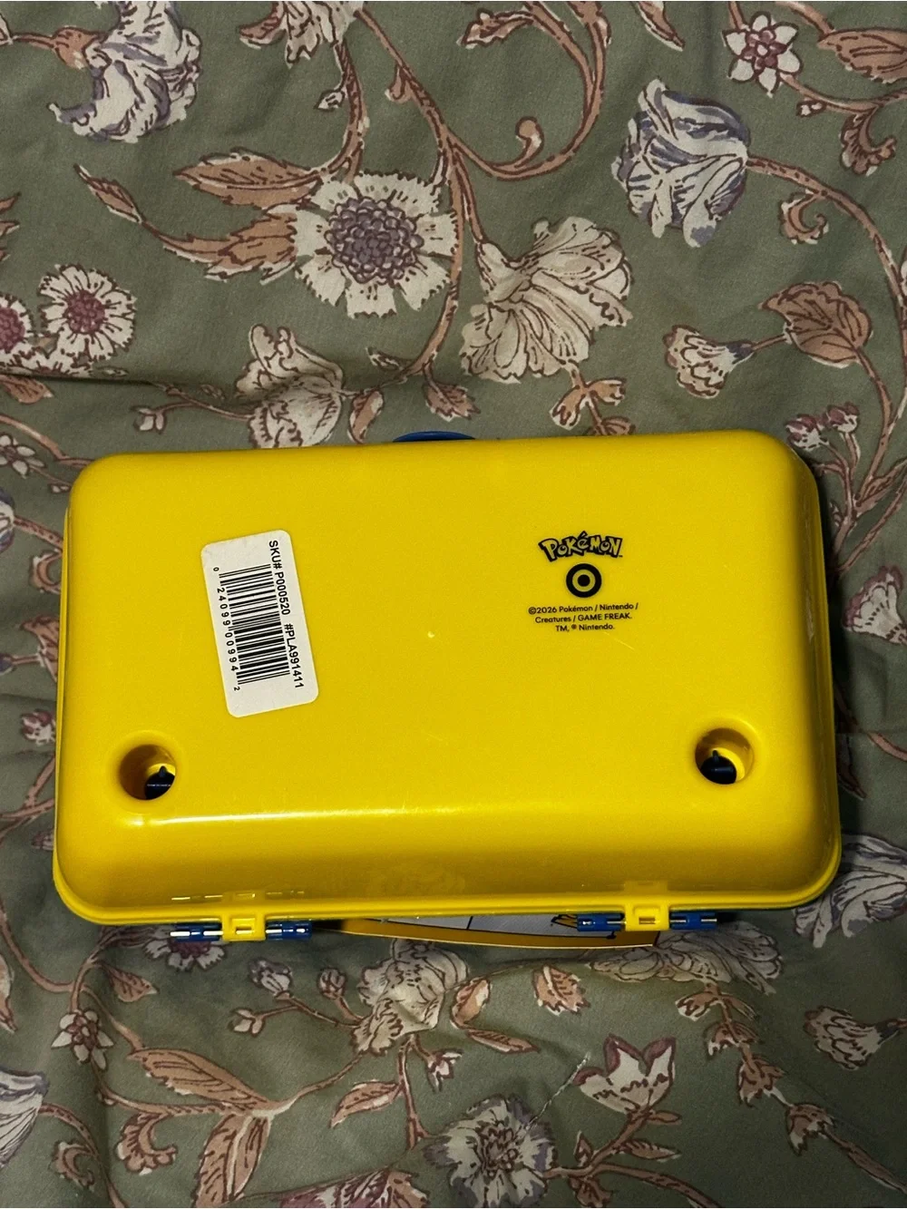 POKEMON x Target Limited Edition Caboodles Case Blue/Yellow